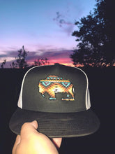 Load image into Gallery viewer, aztec buffalo hat
