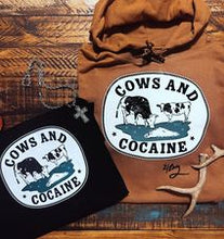 Load image into Gallery viewer, Cows and Cocaine hoodie